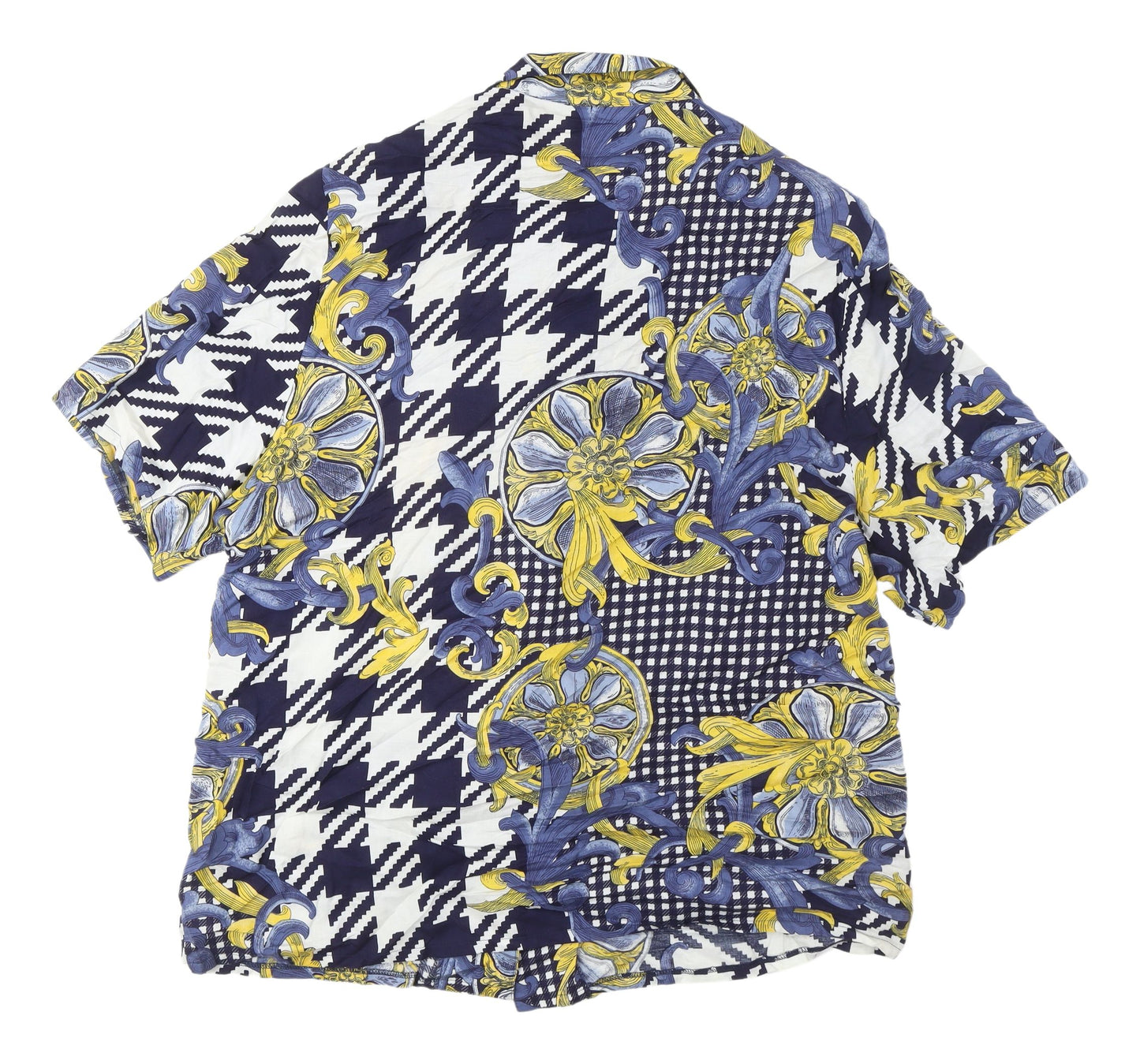 Amari Women's Multicoloured Geometric Button-Up Shirt - Size 18