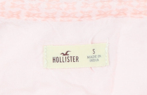 Hollister Women's Pink Sleeveless Camisole Tank - Size S