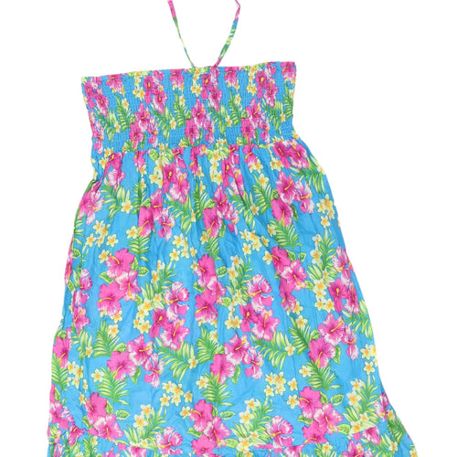 Marks and Spencer Floral Slip Dress, L, Multicoloured