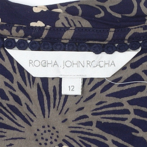 Rocha John Rocha Women's Multicoloured Floral Tunic