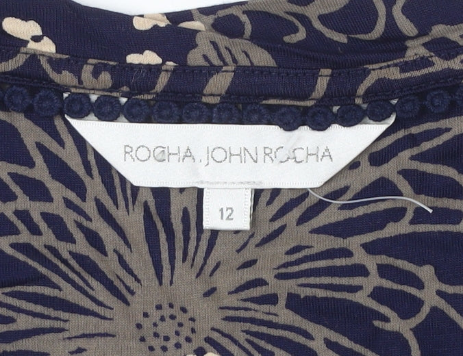 Rocha John Rocha Women's Multicoloured Floral Tunic