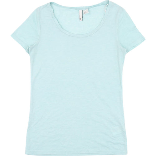 H&M Women's Blue Basic T-Shirt Size S