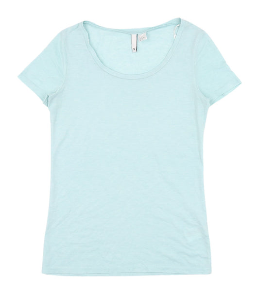 H&M Women's Blue Basic T-Shirt Size S