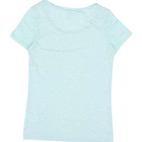 H&M Women's Blue Basic T-Shirt Size S