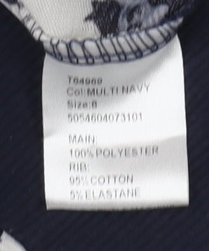 Stella Morgan Women's Multicoloured Chevron T-Shirt