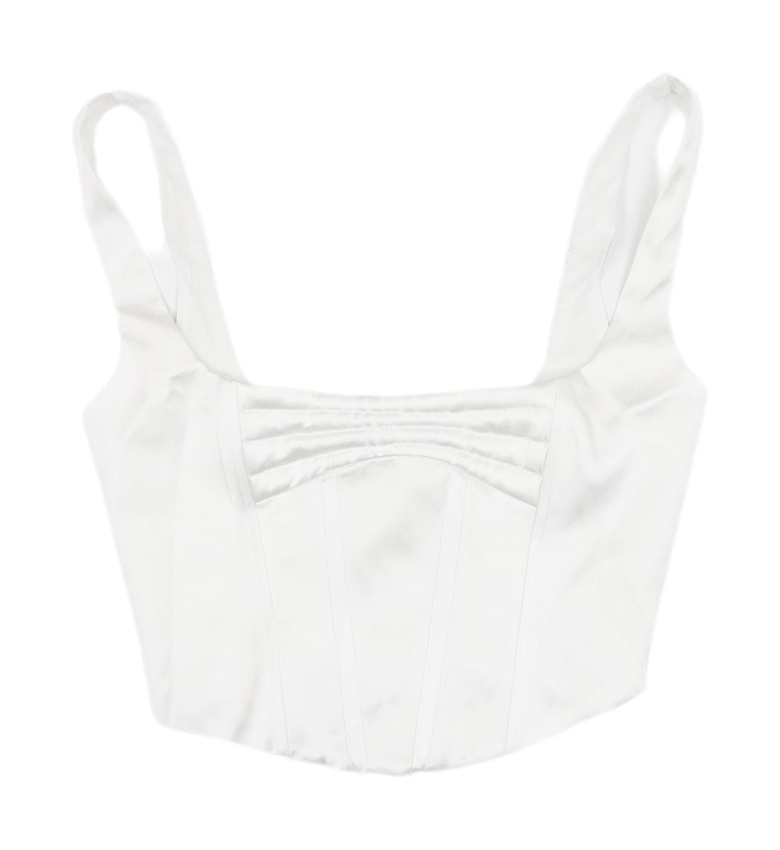 Zara White Camisole Top, XS, Women, Casual Chic