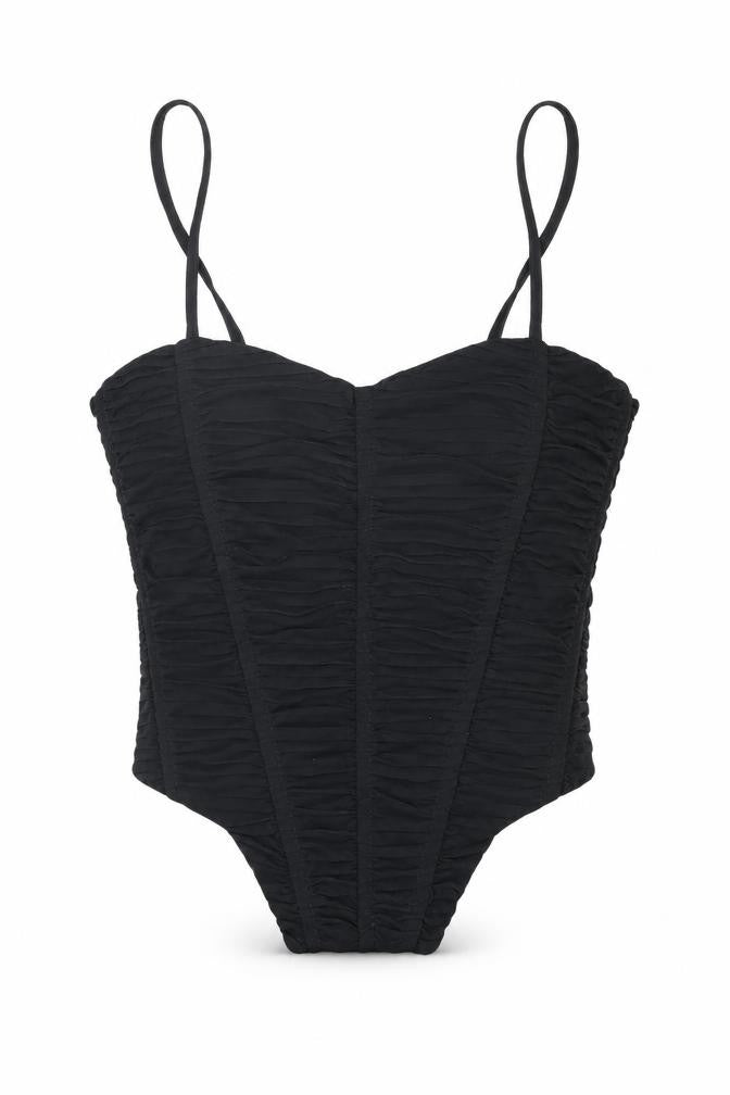 Bershka Women's Black Camisole Spaghetti Strap Tank - XS