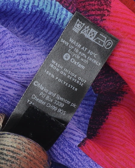 Marks and Spencer Multicoloured Blouse - Size 18, Women