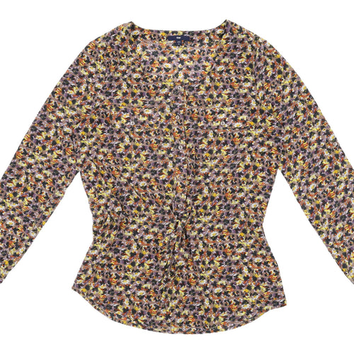 Gap Women's Multicoloured Floral XS Blouse