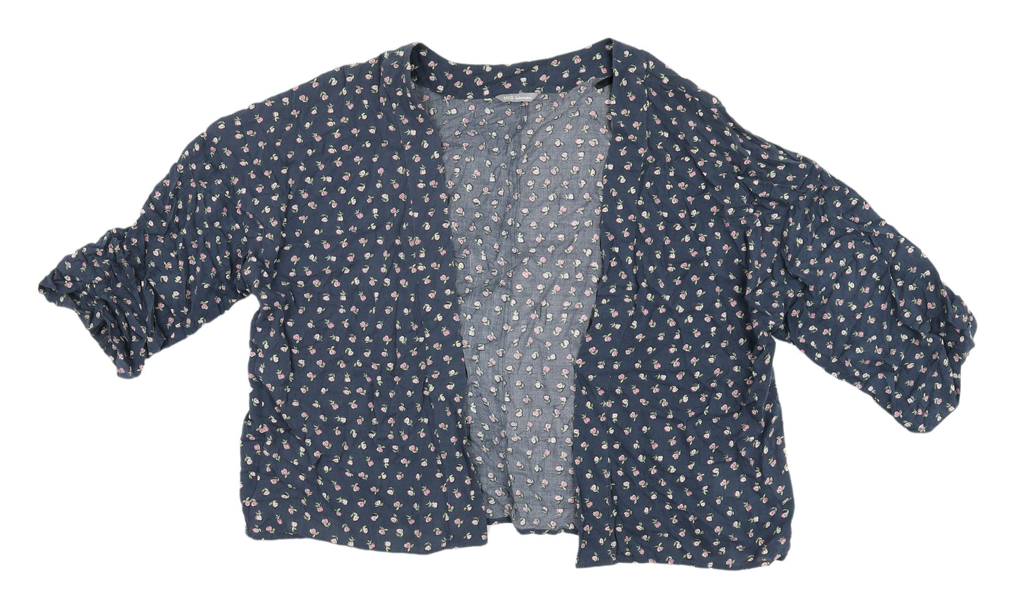 Marks & Spencer Women's Floral Kimono Blouse Size 14