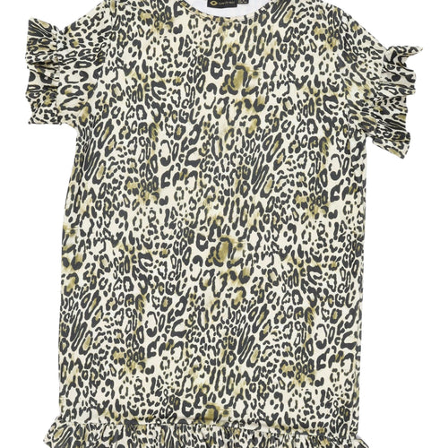 I Saw It First Women's Leopard Print Dress Size 12
