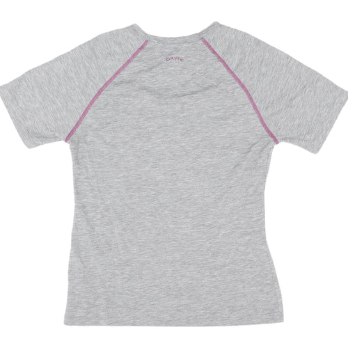 Orvis Women's Grey Basic T-Shirt, Size S, Everyday Casual