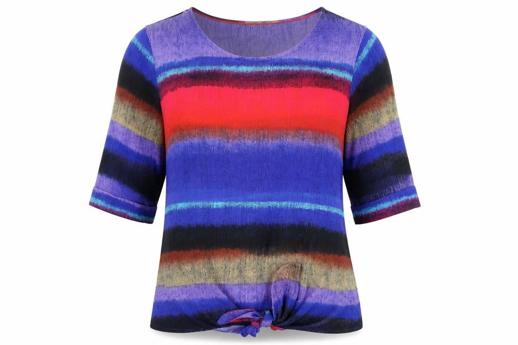 Front view of Marks & Spencer Women's Multicoloured Blouse, size 12