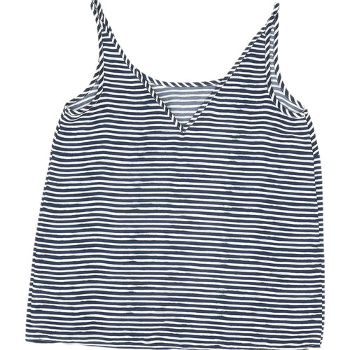 Next Womens Striped Camisole Tank Top, Size 8