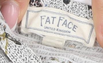 Fat Face Women's Floral Slip Dress, Size 14, Multicoloured, Summer