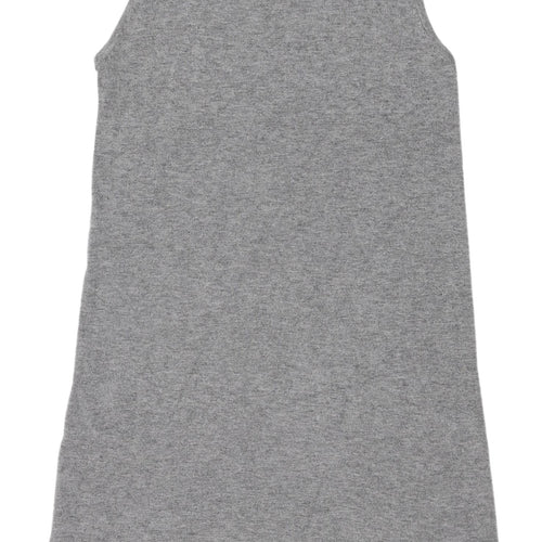 Good Luck Women's Grey Shift Dress S/M