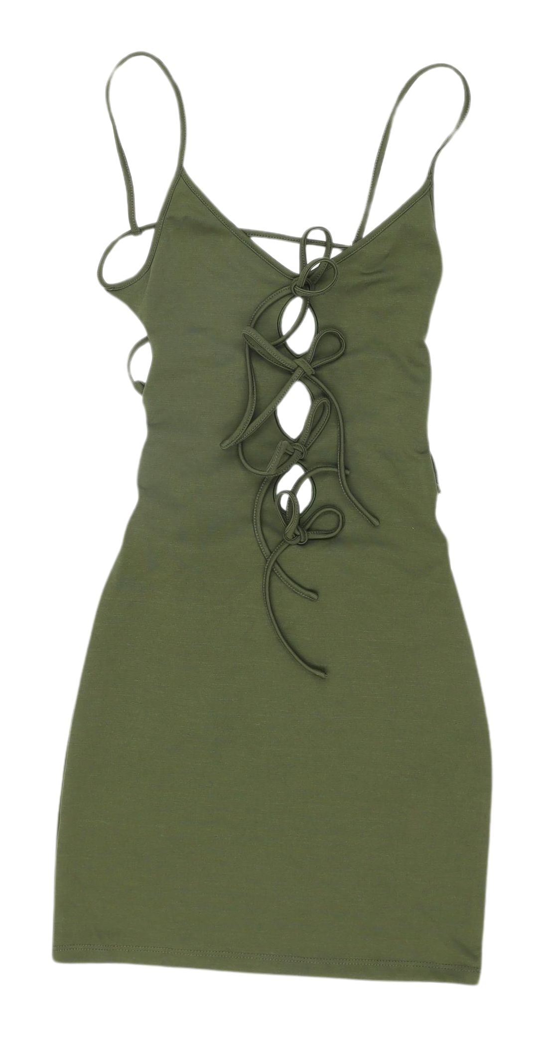 Missy Empire Green Bodycon Mini Dress Size 6