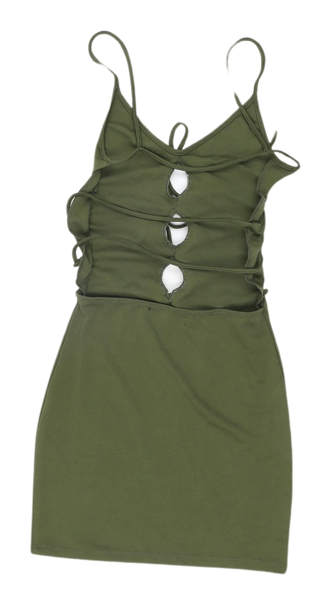Missy Empire Green Bodycon Mini Dress Size 6
