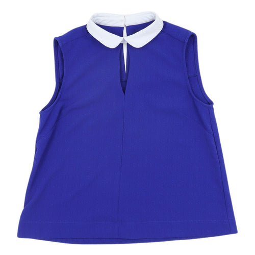 French Connection Blue Sleeveless Blouse UK 8 Women
