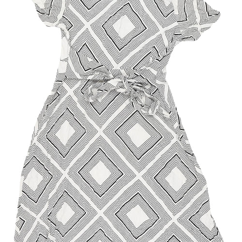 Marks and Spencer Women's Ivory Shirt Dress, Size 18