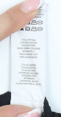 Denim Co Women's Black Skinny Jeans Size 10 UK