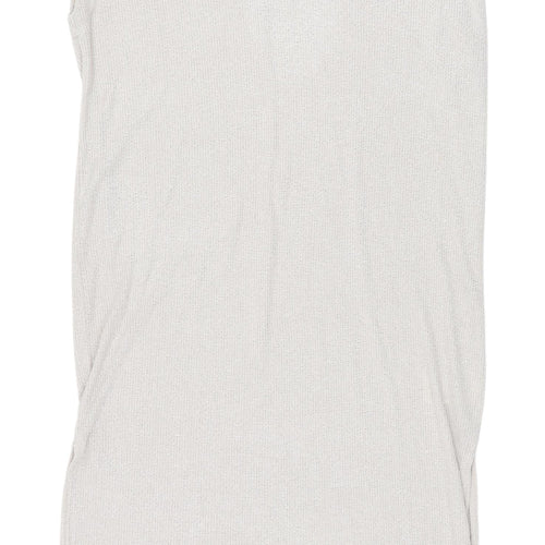 H&M Women’s Grey Sleeveless Dress XS Casual