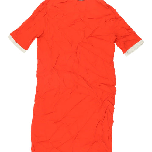 Gerard Darel Women's Red Shift Dress, Size 10