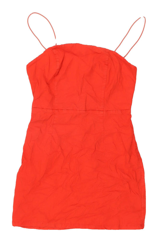 Urban Outfitters Women’s Red Slip Dress M Summer Casual