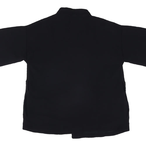 Topshop Women's Black Kimono Jacket Size 6