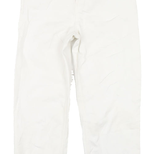 Marks and Spencer Women's White Straight Jeans