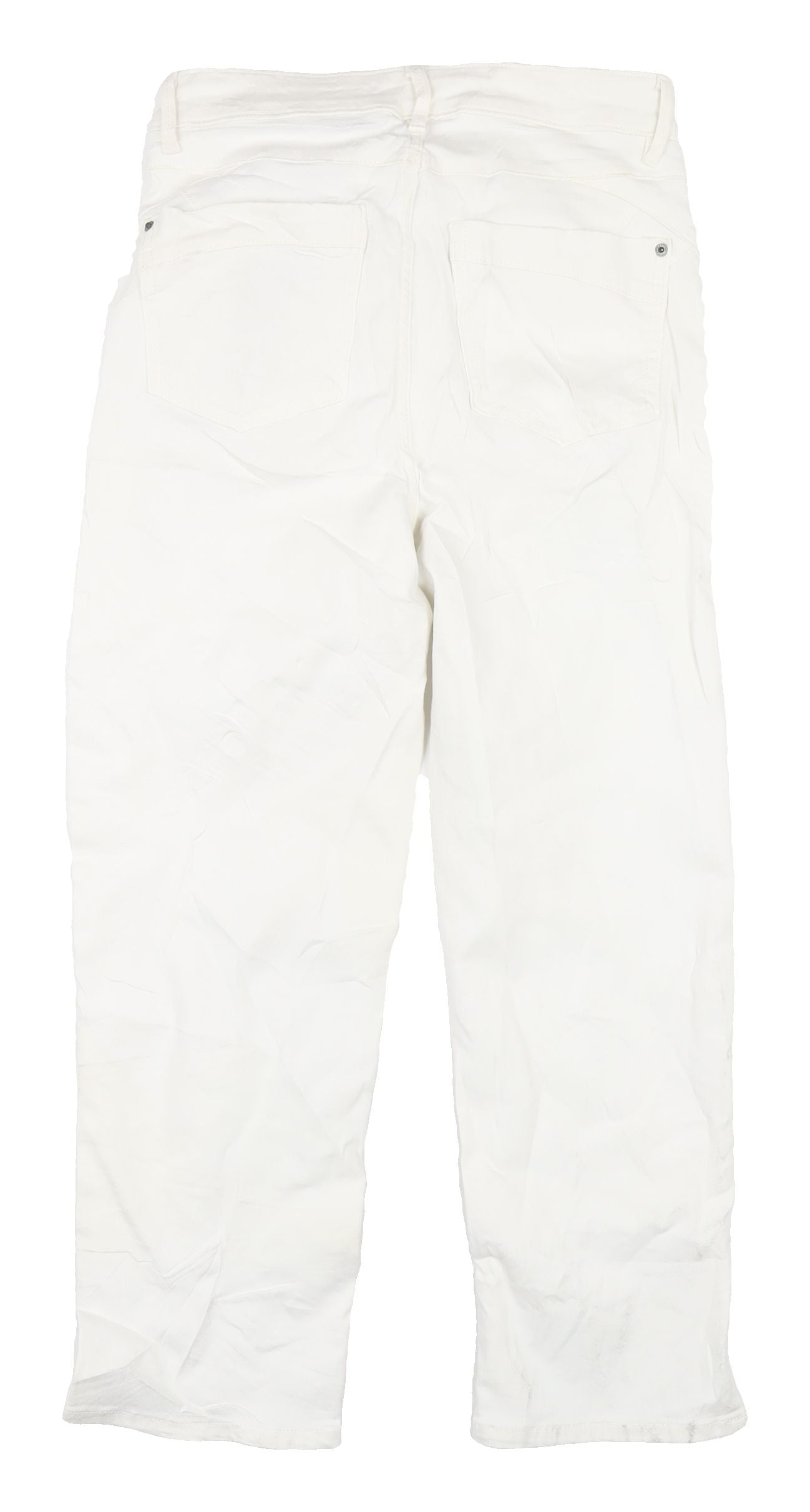 Marks and Spencer Women's White Straight Jeans