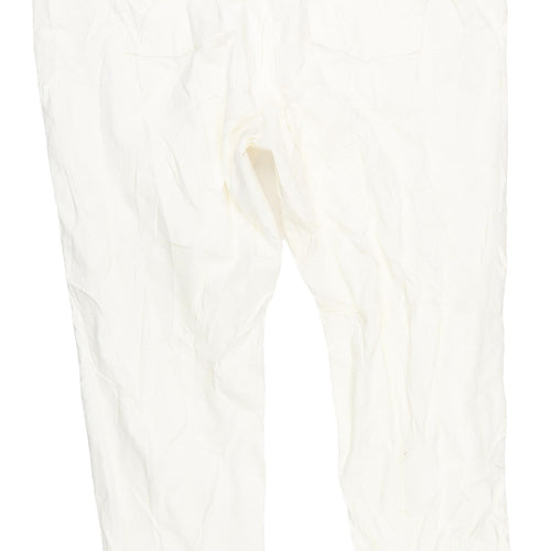 Marks and Spencer Women's White Trousers Size 24
