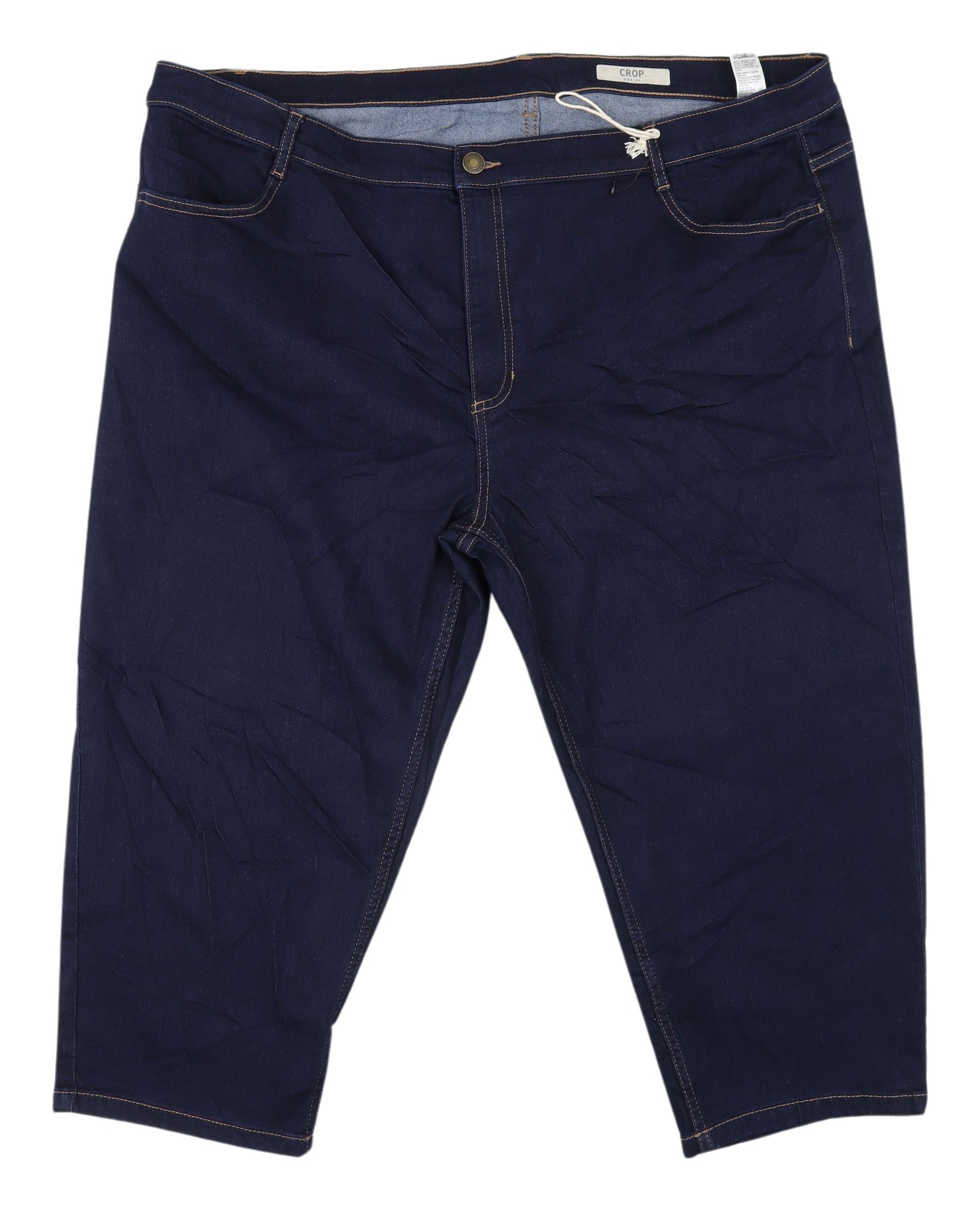 Marks and Spencer Women's Blue Cropped Jeans Size 24