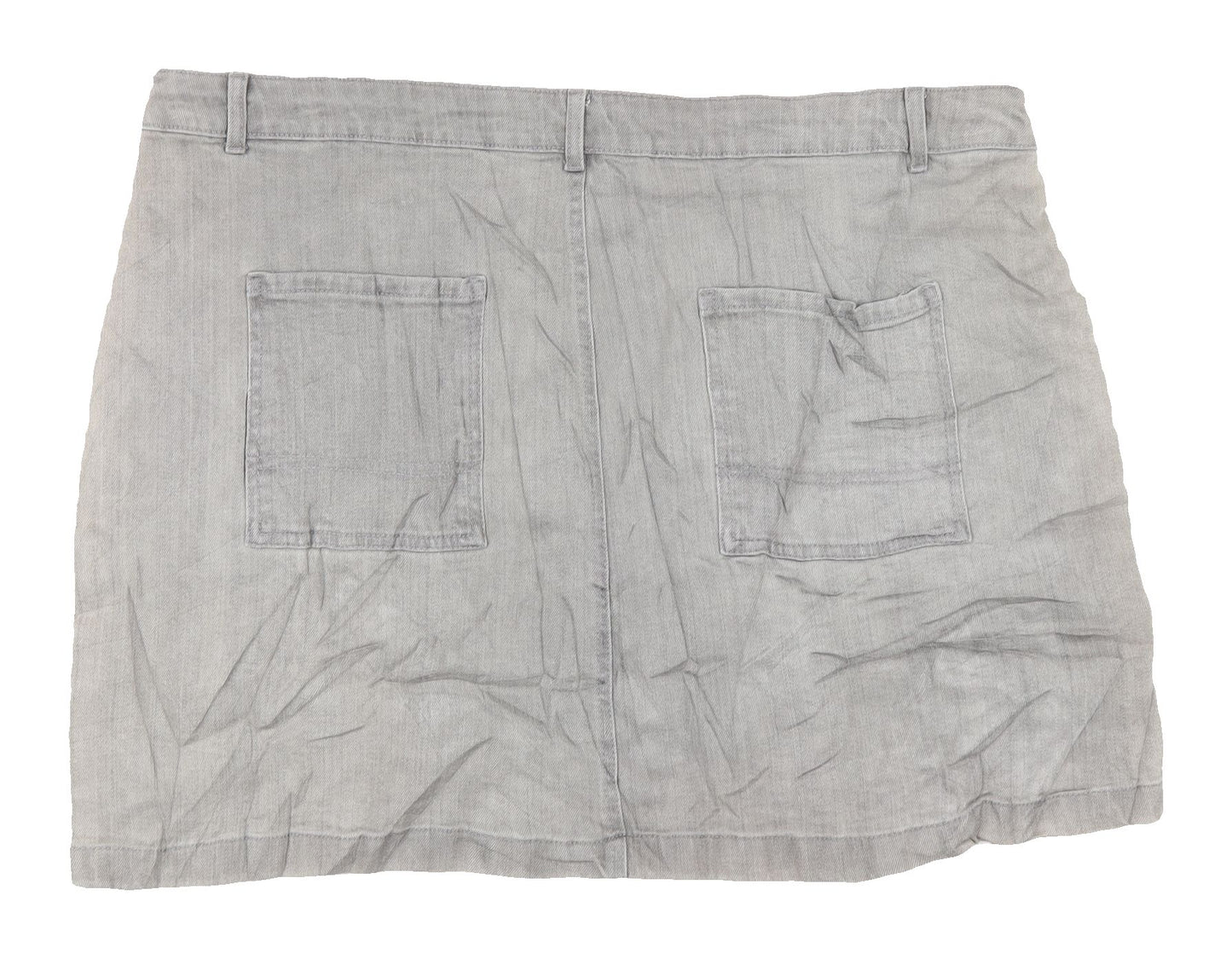 Marks and Spencer Women's Grey Skirt Size 20