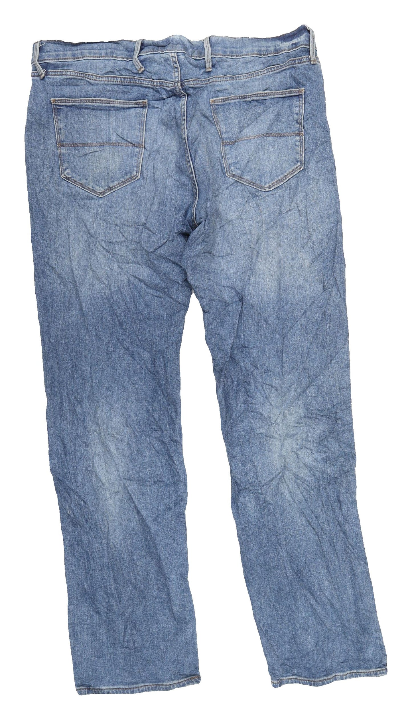 Marks and Spencer Men's Blue Straight Jeans Size 40