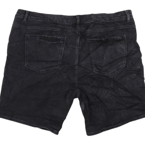 Marks and Spencer Women's Black Boyfriend Shorts