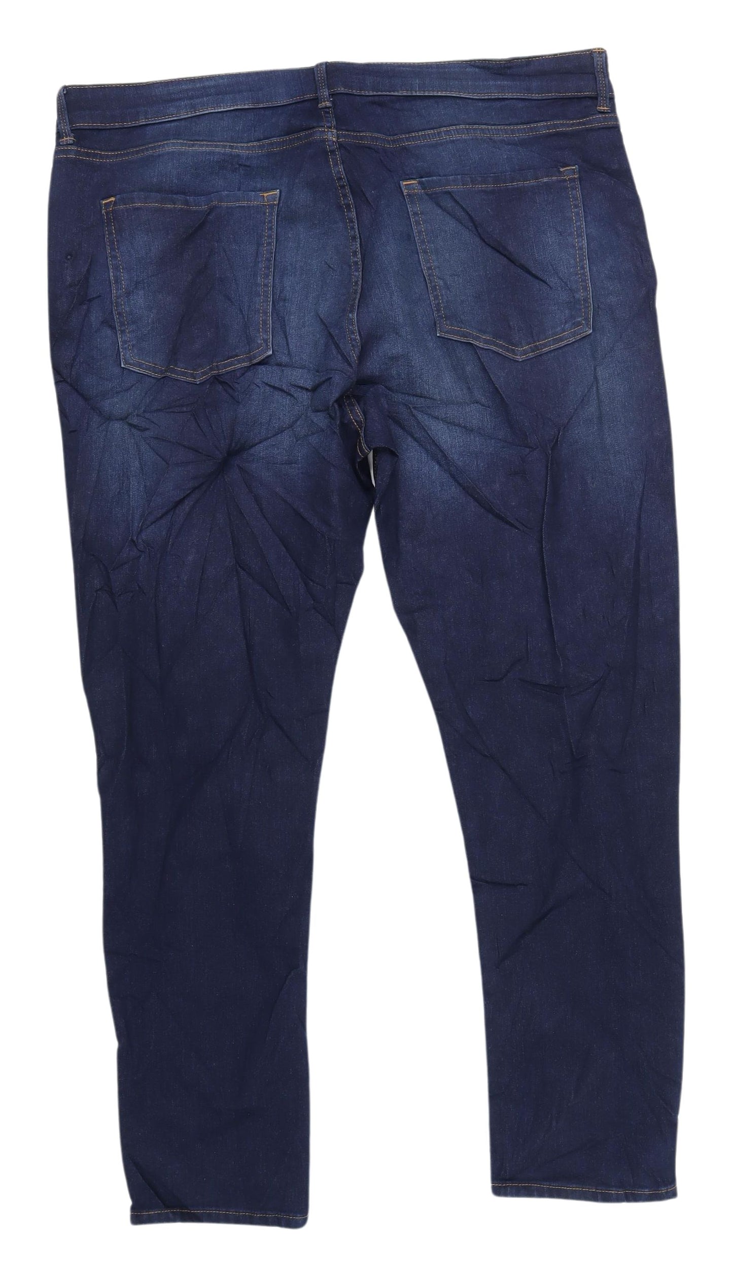 Marks and Spencer Women Blue Slim Jeans Size 20