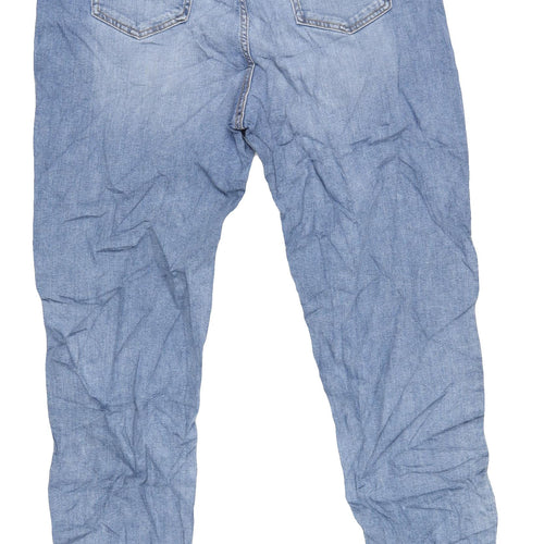 Marks and Spencer Women's Blue Relaxed Jeans Size 16