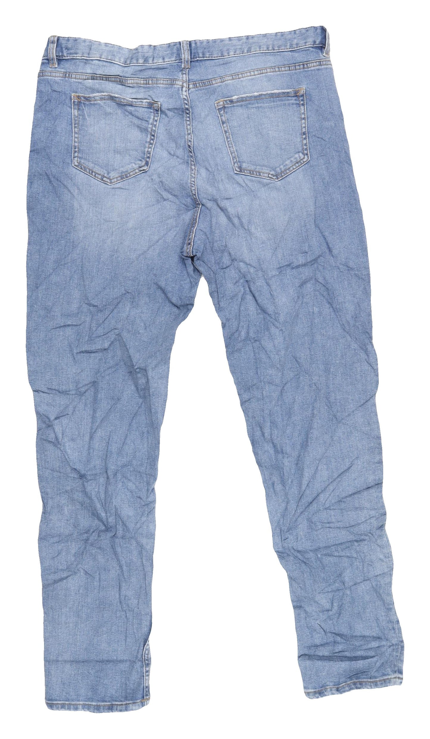 Marks and Spencer Women's Blue Relaxed Jeans Size 16