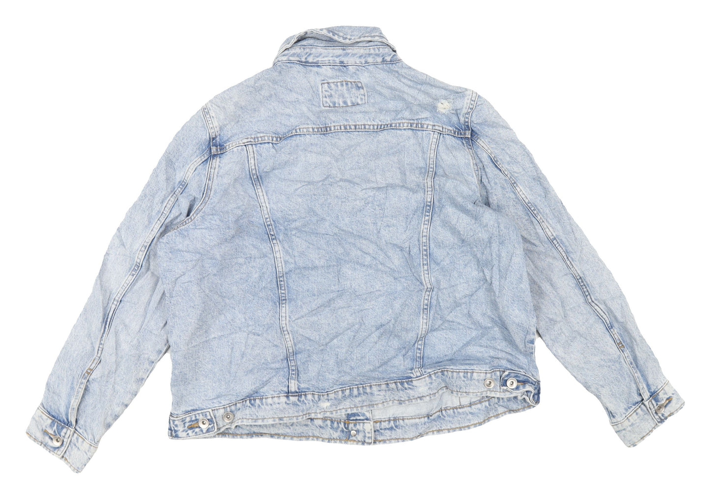 Marks and Spencer Women's Blue Denim Jacket Size 18