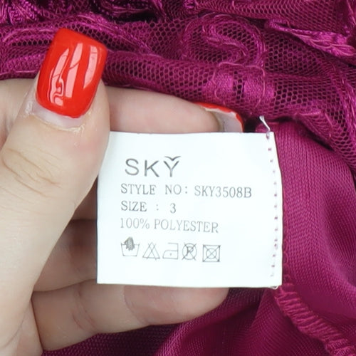 SKY designs Pink Sleeveless Camisole Tank
