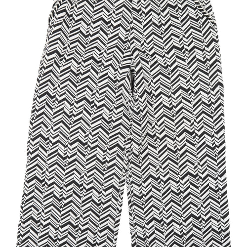 Sfera Women's Geometric Wide-Leg Trousers L