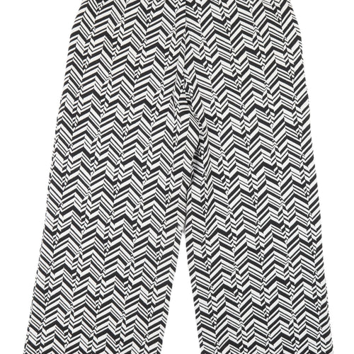 Sfera Women's Geometric Wide-Leg Trousers L