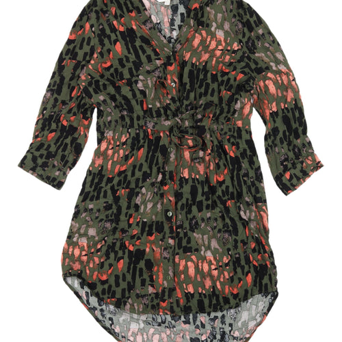 Apricot Women's Multicoloured Animal Print Shirt Dress