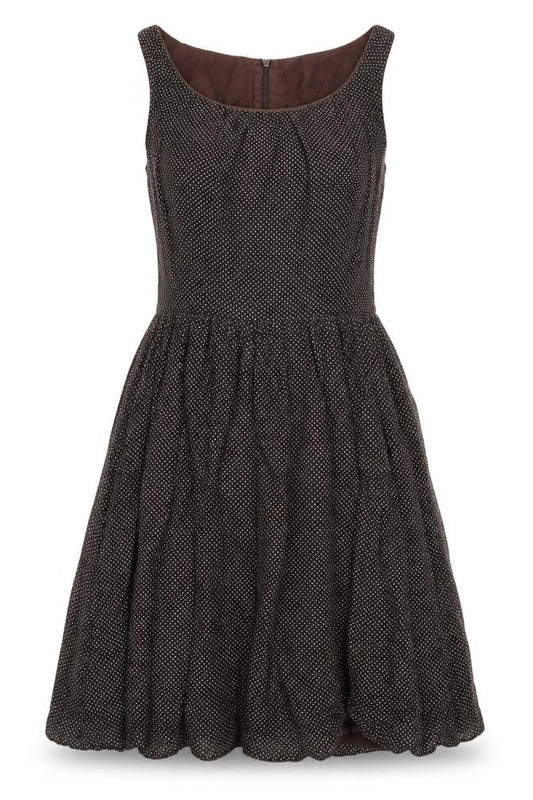 Princess Highway Women's Brown Polka Dot Dress Size 12