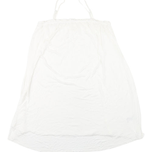 H&M Women's White Slip Dress Size 10