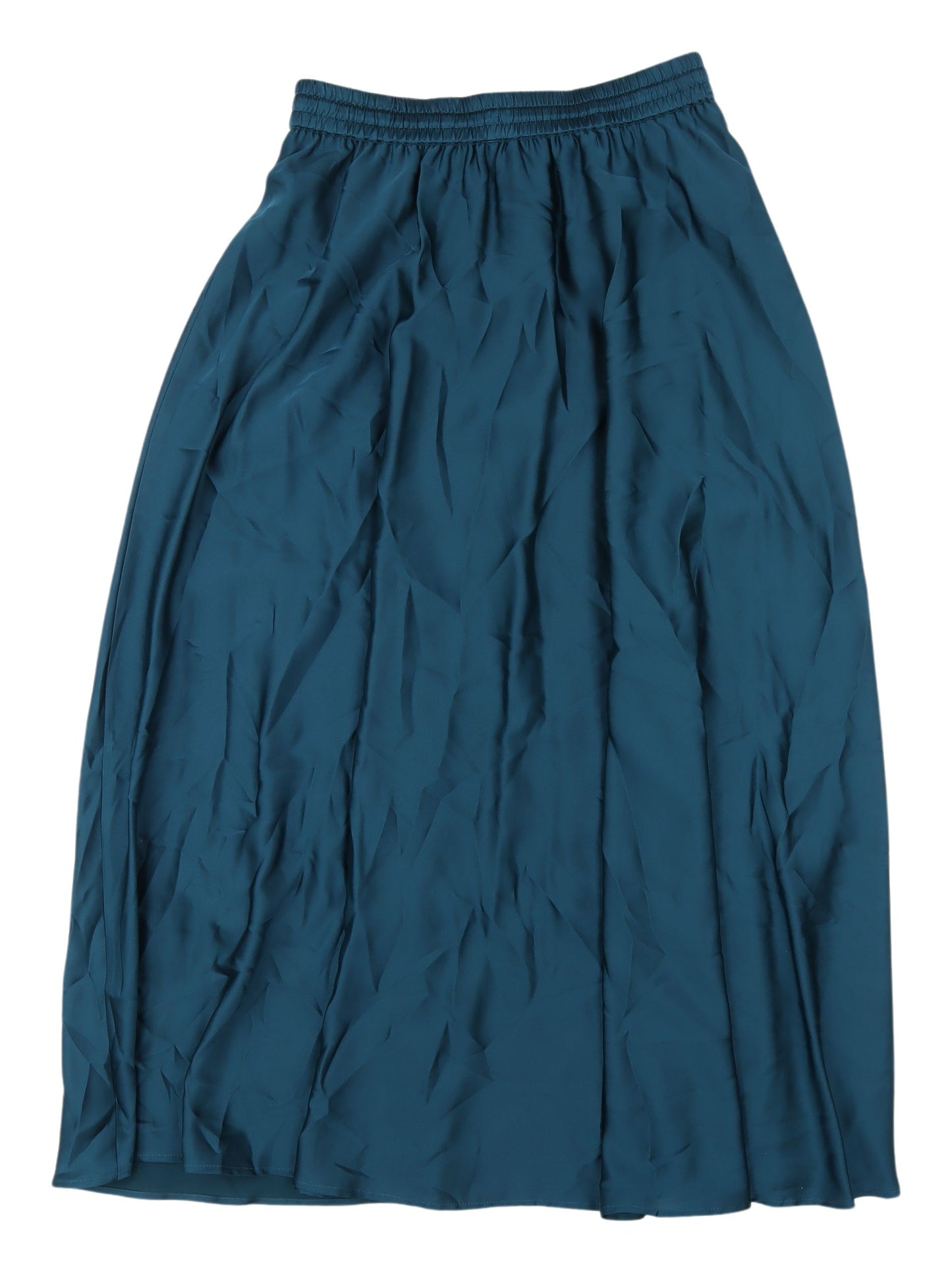 Marks and Spencer Women's Blue A-Line Long Skirt Size 10