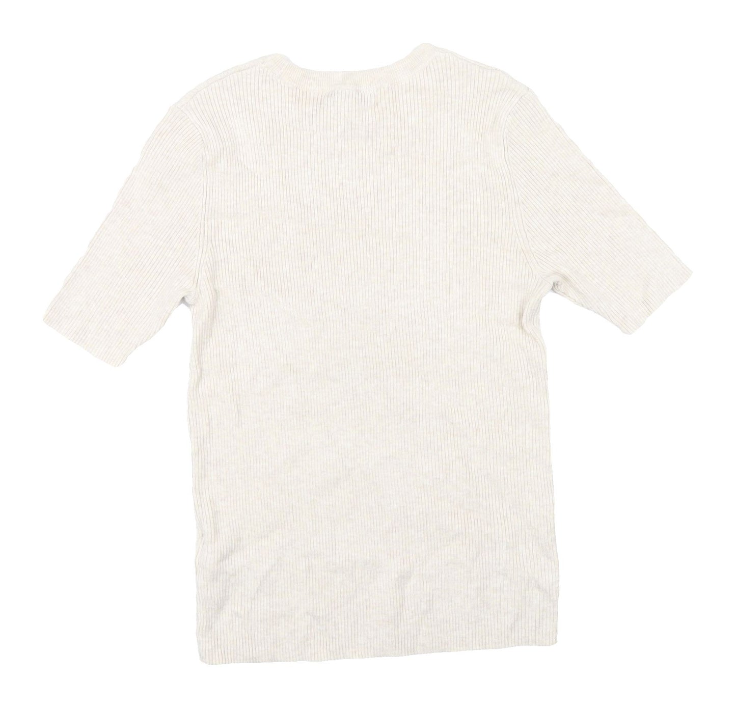 Marks and Spencer Women's Beige M Basic T-Shirt