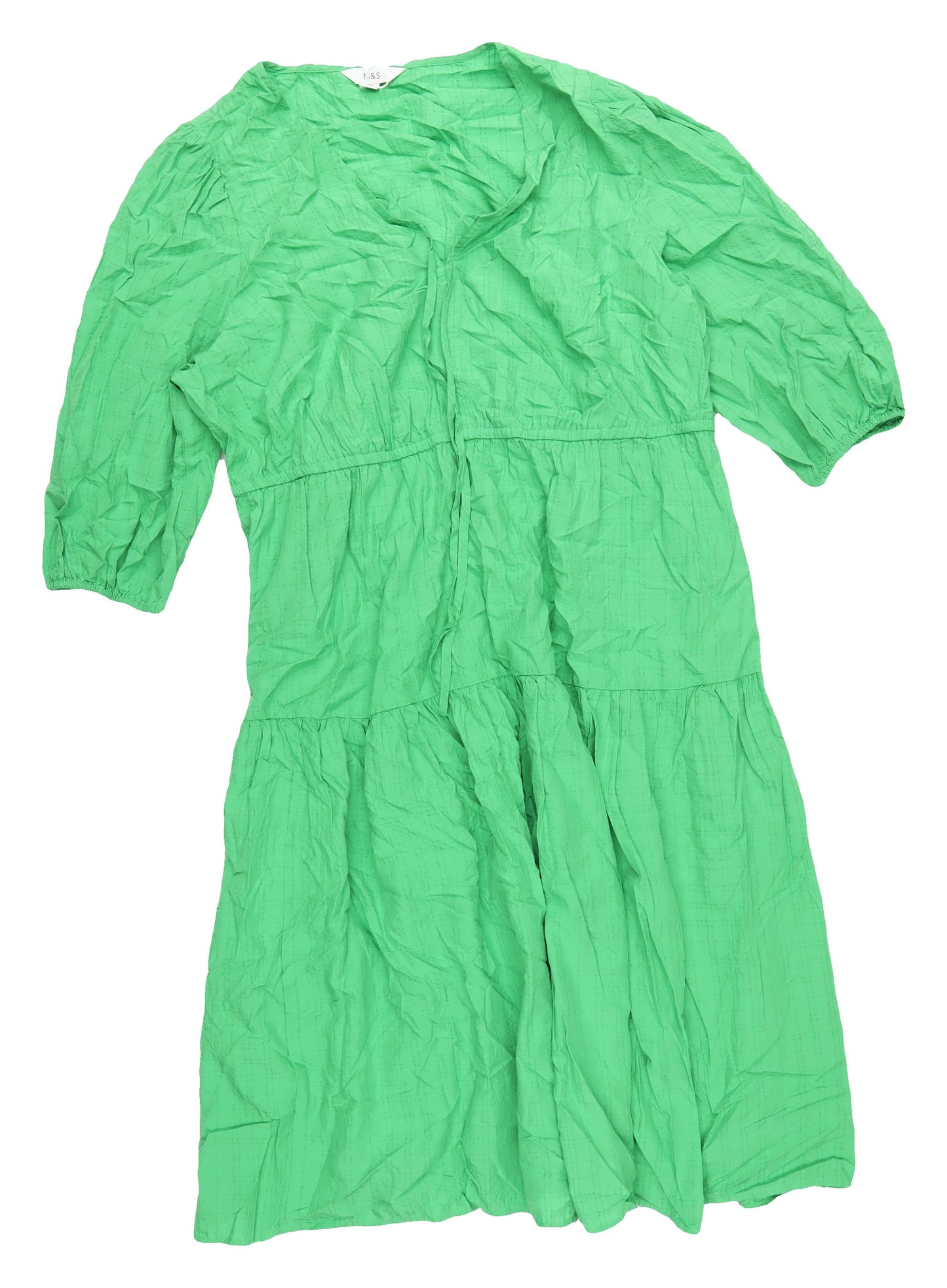 Marks and Spencer Women's Green Dress Size 22