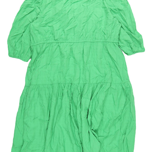 Marks and Spencer Women's Green Dress Size 22